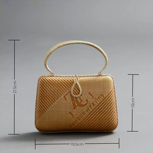 Premium Bamboo Handwoven Handle Bag