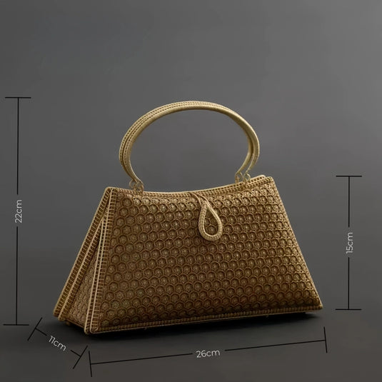 Limited-Edition Collectible Bamboo Handwoven Handle Bag