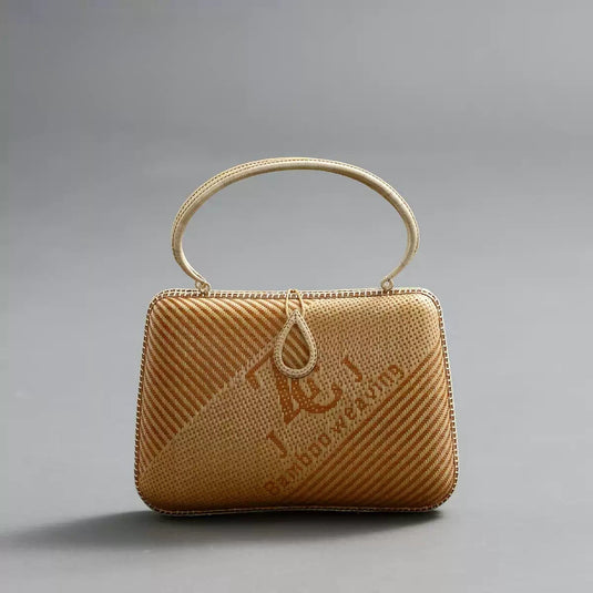 Premium Bamboo Handwoven Handle Bag