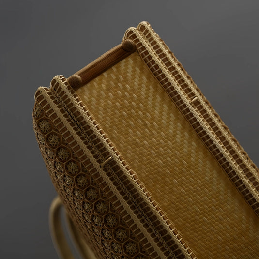 Limited-Edition Collectible Bamboo Handwoven Handle Bag