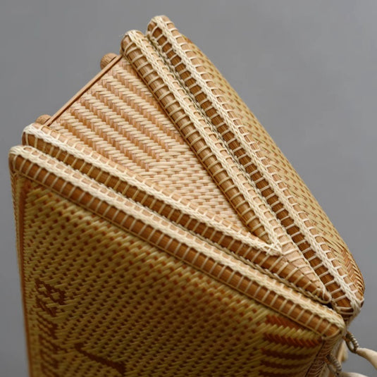 Collectible Bamboo Handwoven Handle Bag