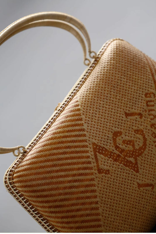 Premium Bamboo Handwoven Handle Bag